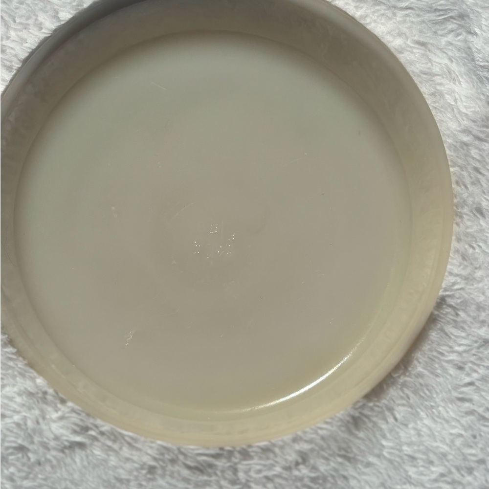 Vintage Fire-King Oven Glass Pie Dish 1940s